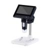 1000X Digital Jewelry Microscope - 4.3 Inch LCD Screen, Soldering Microscope, 8 LED Lights for Coins, Diamonds, Circuit Board Testing, Watch Repair, Textile Industry view 1