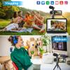 Rumyums Video Camera Camcorder UHD 4K 48 MP Vlogging Camera Recorder 3.0 Inch IPS Screen 18X Zoom Camcorders Camera with Microphone for Kids,Teens,Students,Beginners (Black) view 4