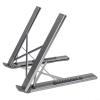 8-in-1 USB C Laptop Docking Station Stand, Multiport Adapter Computer Cooling Stand, Adjustable Tablet Stand with SD/TF Card Slots Fast Charging, Cooling Riser Office Workstation Hub view 4