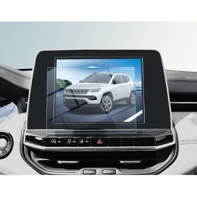 BIBIBO for 2025 2026 Jeep Compass Screen Protector 2025-2026 Jeep Compass (Sport/Latitude) 8.4" Touchscreen Tempered Glass 2025 Compass Accessories