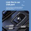 boboyes USB Type-C Y Splitter Cable, Male to Dual Female Adapter Hub for Laptop, Tablet, Gaming Console, 2-in-1 Design (Silver) view 4