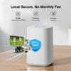 ELYSOO Solar Security Cameras Wireless Outdoor, 64GB Local Storage, 2K/4MP Home Security Camera System, 4-Cam Kit, 2.4G & 5GHz WiFi, PIR Motion Detection, 360 View view 2