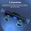 Jierben Sound Bar with 2.0CH 60W Peak Power, Bluetooth 5.3, 3 EQ Modes & Colorful RGB Lighting Sound Bar for Smart TV & Speaker Bar for TV for Enhanced Home Audio view 4