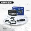 GOWENIC Cassette Tape Player, Portable Tape Player Audio Cassette to Digital Converter, Cassette to MP3 Converter with Microphone and 3.5mm Earphone Jack, Microcassette Recorder Player view 2