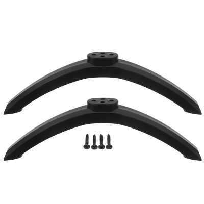 Alipis 1 Pair Tv Stand Legs Replacement Tv Feet with Screws Universal Tabletop Holder Base Brackets for 50 Inch Led Screen Televisions