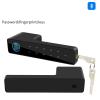 HABCGYUR Smart Door Handle. Hidden Keyhole Silent Magnetic Door Lock Fingerprint Lock Bedroom Lock view 2