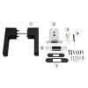 HABCGYUR Smart Door Handle. Hidden Keyhole Silent Magnetic Door Lock Fingerprint Lock Bedroom Lock view 4