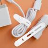 Ipetboom 10pcs Silicone Cable Organizer Ties: Reusable Cord Management Holder for Earphones Phone Charger Computer Wires - Silicone Cable Straps for Office Travel view 4