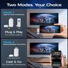 Alxum USB-C Wireless HDMI Transmitter & Receiver, 2-in-1 Kit: Plug & Play & AirPlay/Miracast Casting, 165ft/50m, 4K Decode 1080P@60Hz Output, 5G+2.4G for Laptop/Phone/Tablet to Monitor/Projector/TV view 2