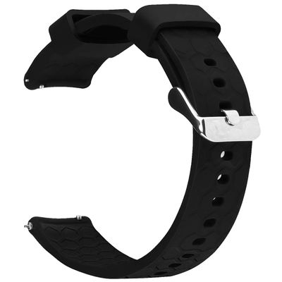 FitTurn Watch Band/Strap for Kospet Tank T2/T3/T3 Ultra/T3 Ultra 2/M2/M3/M3 Ultra Smartwatch Band Replacement Accessories with Metal Clasps Watch Strap/Wristband Silicone