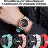 FitTurn Watch Band/Strap for Kospet Tank T2/T3/T3 Ultra/T3 Ultra 2/M2/M3/M3 Ultra Smartwatch Band Replacement Accessories with Metal Clasps Watch Strap/Wristband Silicone view 2