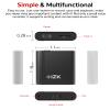 128GB Digital Voice Recorder, Rechargeable Audio Voice Activated Recorder  Perfect for Recording Lectures, Meetings, Conversation and Interviews MicroSD Card (128GB Black) view 2