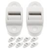 DECHOUS 10pcs Webbing Cleaner Replacement with Internal Brush Plastic Belt Guide Replacement Roller for 14mm Roller Shutter Accessories view 1