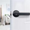HABCGYUR Smart Door Handle. Smart Fingerprint Door Lock Password Electronic Lock Unlock Entrance Door Handle Lock Black Suitable for Bedroom Home Hotel Apartment(Password) view 2