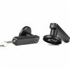 HABCGYUR Smart Door Handle. Smart Fingerprint Door Lock Password Electronic Lock Unlock Entrance Door Handle Lock Black Suitable for Bedroom Home Hotel Apartment(Password) view 3