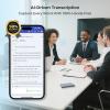 4G AI Voice Recorder - No WiFi/Bluetooth Needed, Transcribe & Summarize with AI Technology, App-Controlled, Supports 88 Languages, Audio Recorder for Lectures, Meetings, Interviews and Calls view 3