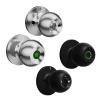 HABCGYUR Smart Door Handle. Smart Lock Biometric Door Lock Recharable Keyless Entry Door Lock with Key Suitable for Bedroom Cloakroom(Silver) view 2