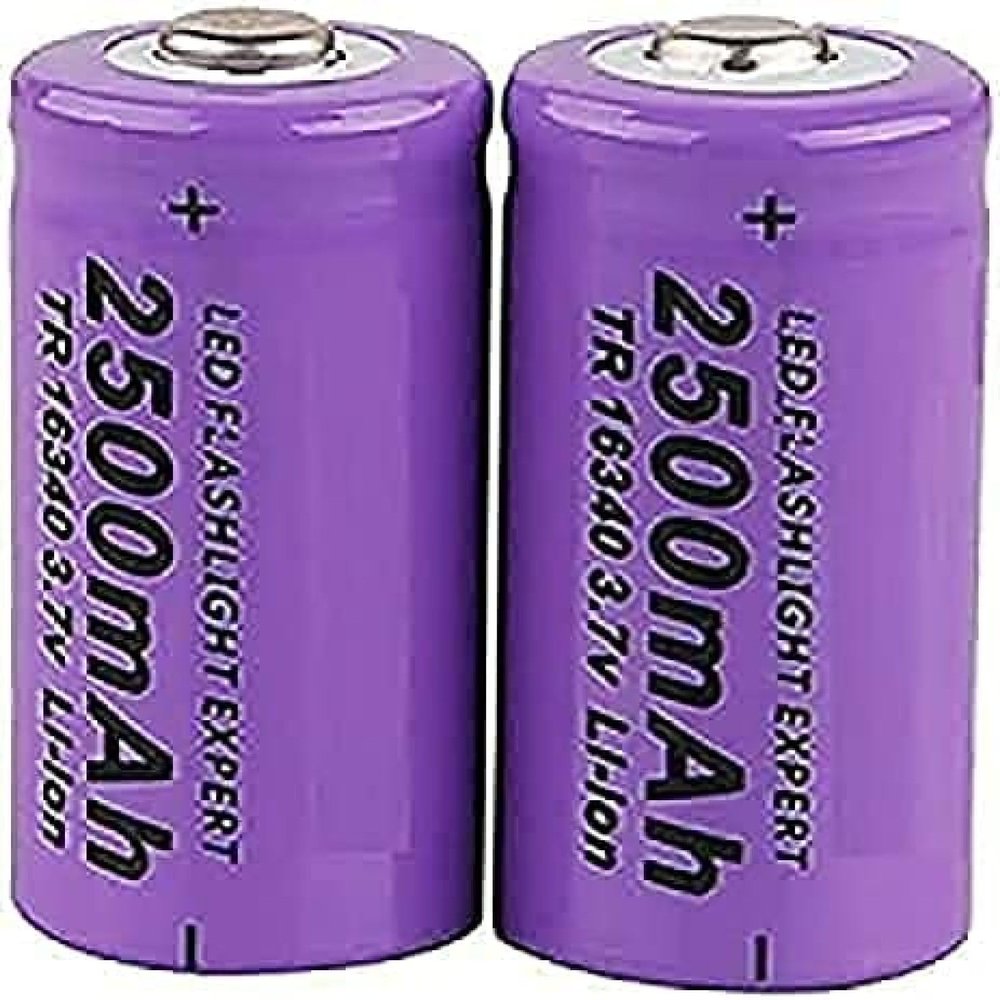 aa 3.7V 2500mAh, for LED Emergency Light, 2 Pieces