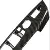 4pcs Car Door Window Lift Control Switch Panel Cover Trim Compatible with BMW X3 X4 G01 G02 2018 2019 2020 2021 view 4