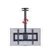 Adjustable Height Telescoping Ceiling TV Bracket - Ceiling TV Mount, Wall TV Mount Bracket, Fits 37-85inch LCD Flat Screen TVs, Tv Wall Mount, Metal Expansion Screw Fixin view 3