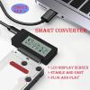 External Drive Dock - Hard Drive to USB Converter, Portable Disk Accessory | Recovery Kit with Durable Link Cable and Visual Display for Reliable File Storage On Computer Notebook Tablet At Home view 3