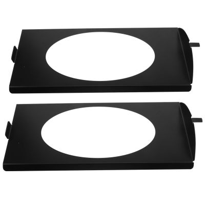 Ciieeo 2pcs Car Speaker Brackets - Automotive Speaker Spacer Rings Behind Seat - Universal Fit Car Mounting Adapters For Rear Seat Installation