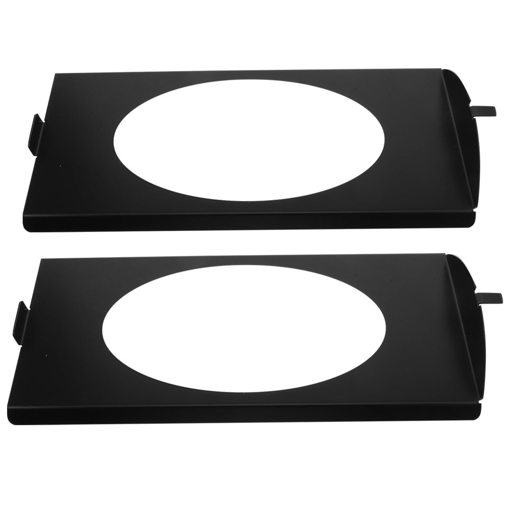 Ciieeo 2pcs Car Speaker Brackets - Automotive Speaker Spacer Rings Behind Seat - Universal Fit Car Mounting Adapters For Rear Seat Installation