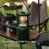 Dreamwave Conqueror Lantern Speaker, 30W RMS / 60W Max Portable Outdoor Camping Bluetooth Speaker with Light, 29H Playtime, IP66 Waterproof Dustproof, Bass & Treble EQ, TWS Stereo, Forest Green view 4