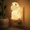 L LOHAS LED Plug in Night Light for Kids, 3D Cute Dinosaur Night Lights with Dusk to Dawn Sensor, RGB+Soft White 3000K Dinosaur Night Light, Christmas Birthday Gift Nightlight for Kids, Room Decor view 1