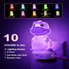 L LOHAS LED Plug in Night Light for Kids, 3D Cute Dinosaur Night Lights with Dusk to Dawn Sensor, RGB+Soft White 3000K Dinosaur Night Light, Christmas Birthday Gift Nightlight for Kids, Room Decor view 3