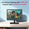 othoig 14 Inch Small Smart TV HD LED, Small Portable Smart TV with Built-in APP, Digital ATSC Tuner,HDMI/USB/AV Inputs, Small Smart Television for Kitchen,Bedroom,RV,Camper view 4