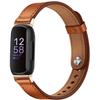 Leather Band for Fitbit Inspire 3/2/1 Bands Adjustable Sport Replacement Straps for Women & Men view 1