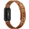 Leather Band for Fitbit Inspire 3/2/1 Bands Adjustable Sport Replacement Straps for Women & Men view 2