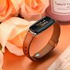 Leather Band for Fitbit Inspire 3/2/1 Bands Adjustable Sport Replacement Straps for Women & Men view 3