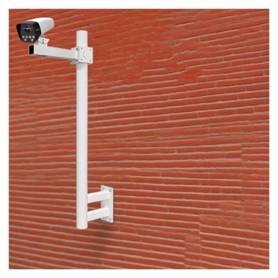 1.6 3 4 5 6.6ft Universal Security Camera Pole Outdoor, Overlength Surveillance Camera Poles, Solar Panels/Camera Mounting Bracket Pole for CCTV/IP(B,1 3/5 ft(50cm))