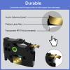 GREENCYCLE Compatible for Brother P-Touch Label Tape TZe-821 9mm 0.35" Laminated Gold TZe821 TZ-821 TZe TZ 3/8 inch Black on Gold Label Tape for PT-D210 PT-D400 PT-D450 PT-D600 PT-D200, 3 Pack view 2