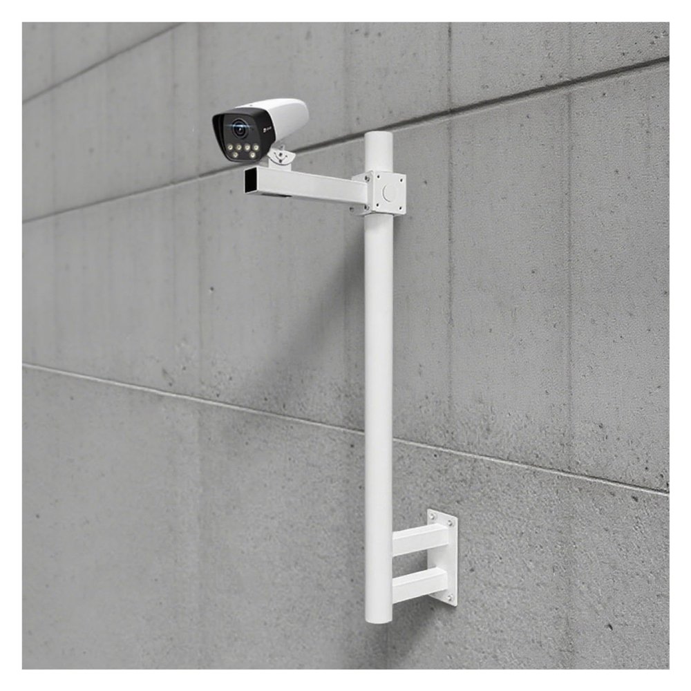 19.7 39.4 47 59 78.7in Wall-mount Surveillance Camera Pole, Universal Outdoor Pole for Security Cameras, Street Light Pole Easy Install & Disassemble(B,1.5m-4 9/10 ft)