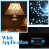 420 Pcs Glow in The Dark Stars for Ceiling, Blue Glowing Stars Stickers for Kids Bedroom, Space Galaxy Universe Planet Wall Decals for Nursery, Living Room Decor view 4
