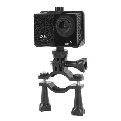 Saluaqui UltraStable 4K Camera with 170 Degree Wide Angle & 2.0 Inch Screen | Multi Axis Stabilization DV Cam for Cycling | Rainproof Outdoor Camcorder