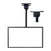 LWJQRSP tv Stand Tv Ceiling Mount, Tv Bracket with Adjustable Height Telescoping Tilt and Swivel, Fits Most 26-60Inch Led Flat Panel Sn Display view 1