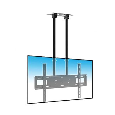 LWJQRSP Ceiling Tv Mount - Telescoping Ceiling, Height Adjustable Tv Stand and Wall Mount, for 40 to 90 Inch Flat Screen Tvs, Max Vesa 900X600Mm, Loaded Up to 60Kg/132Lbs