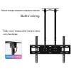 LWJQRSP Ceiling Tv Mount - Telescoping Ceiling, Height Adjustable Tv Stand and Wall Mount, for 40 to 90 Inch Flat Screen Tvs, Max Vesa 900X600Mm, Loaded Up to 60Kg/132Lbs view 4