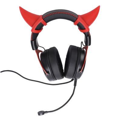 Diydeg Wired Gaming Headset for PC, RGB USB Computer Headset with Detachable Microphone, Aluminum Frame & Memory Foam Earpads, Noise Cancelling Over Ear Headphones for Home, (Black Red)