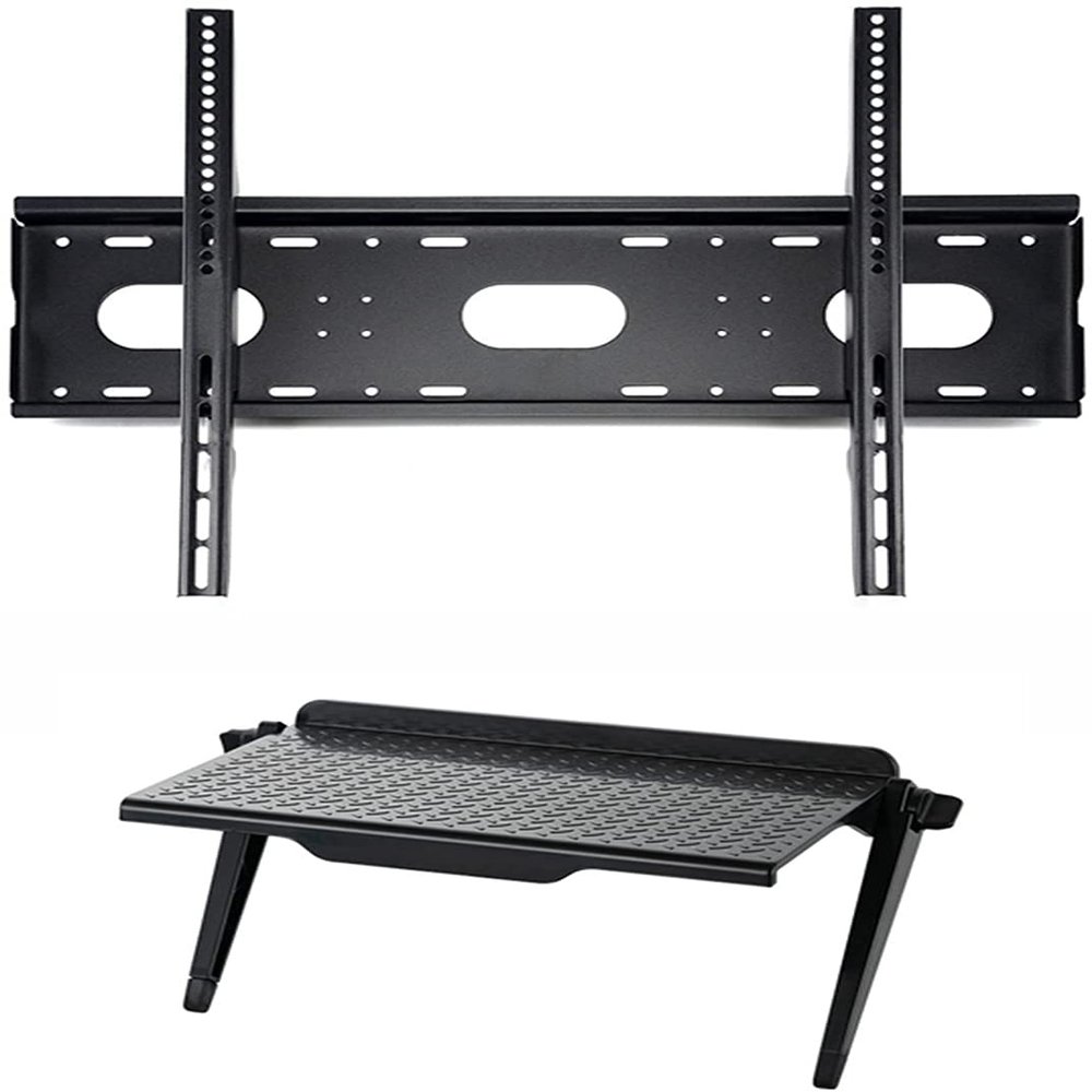 LWJQRSP tv mounts Stands Tv Wall Mount Ultra Slim TV Wall Bracket for Most 42-90 Inch LED LCD OLED and Plasma TV max 700x500mm Load-Bearing Up to 100kg