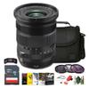 FUJIFILM XF 10-24mm f/4 R OIS WR Lens Bundle with Soft Lens Case + 32GB Memory Card + Professional MC 3 Piece Filter Kit, 77mm UV/CPL/F + More view 1
