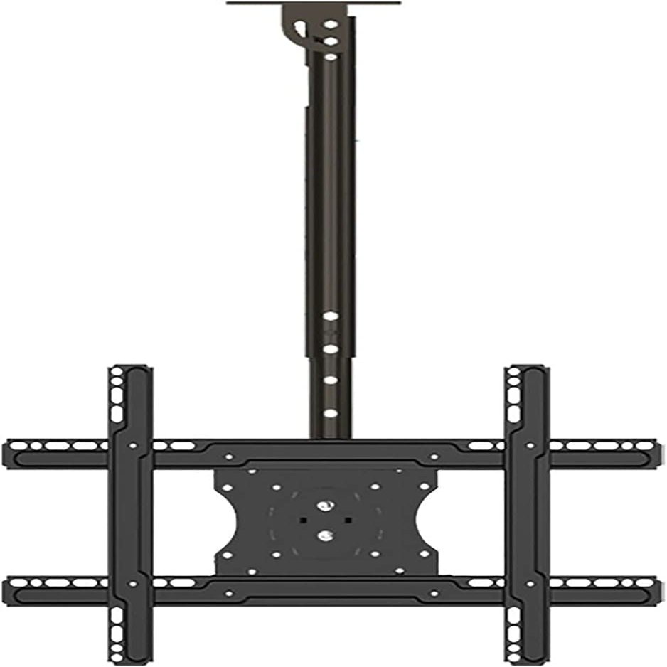LWJQRSP Multifunction Ceiling Tv Mount, Built-in Wire Management, Gear Buckle Design, Fits 32-75Inch Tvs, 110Pound/50Kg Capacity, Max 600X400Mm Tv Mount Tv Stand