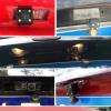 Car SUV Back Up Rear View Camera Bracket License Plate Lights Housing Mount for for Fit CRZ Bracket Case for Car Shelves Vehicle Rear View Camera Installation Housing Plate view 4