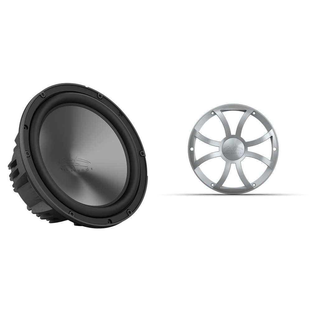 Wet Sounds REVO 10 FA S4 V3 Subwoofer with XS-S Grille V3