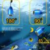 Heayzoki Underwater Fishing Camera, 5MP 1080P HD 195 Degree Wide Angle Lens 7 Inch Screen Fish Finder with 20m Cable, for Ice Fishing Shore Fishing Aquaculture (US Plug) view 2