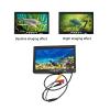 Heayzoki Underwater Fishing Camera, 5MP 1080P HD 195 Degree Wide Angle Lens 7 Inch Screen Fish Finder with 20m Cable, for Ice Fishing Shore Fishing Aquaculture (US Plug) view 4